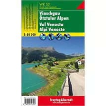 Cartographia WKS2 Vinschgau-Ötztali Alpok turistatérkép (Freytag) 9783850847926