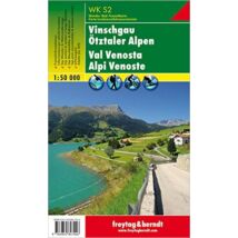 Cartographia WKS2 Vinschgau-Ötztali Alpok turistatérkép (Freytag) 9783850847926