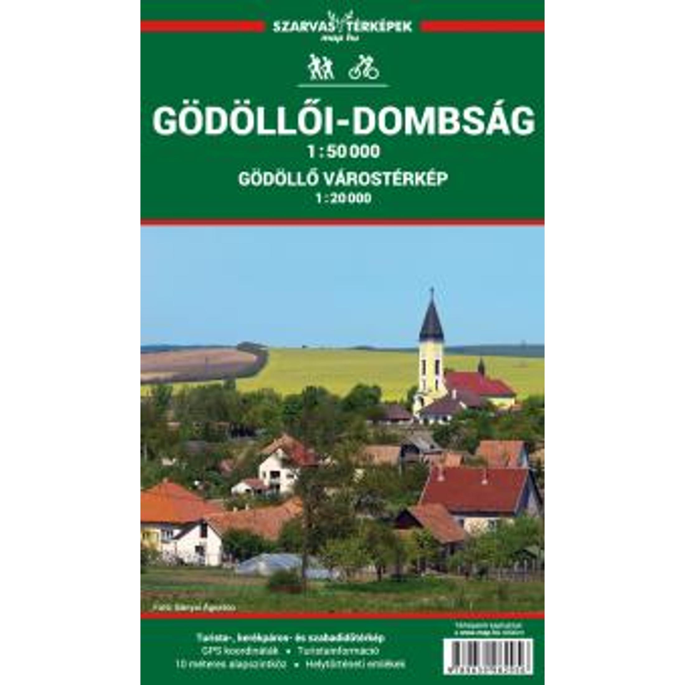 Gödöllői-dombság turistatérkép