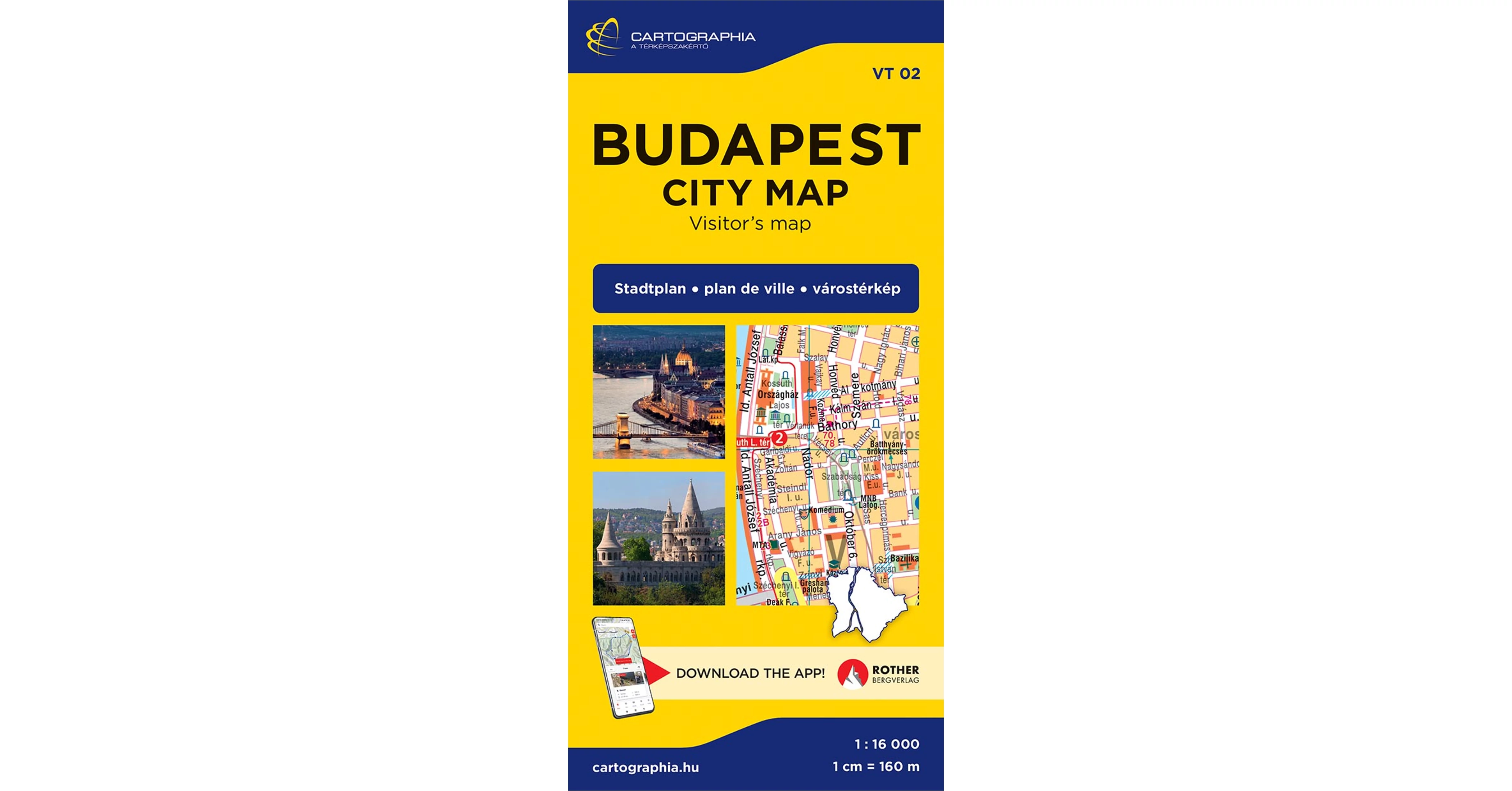 Budapest City térkép - 9789633539781