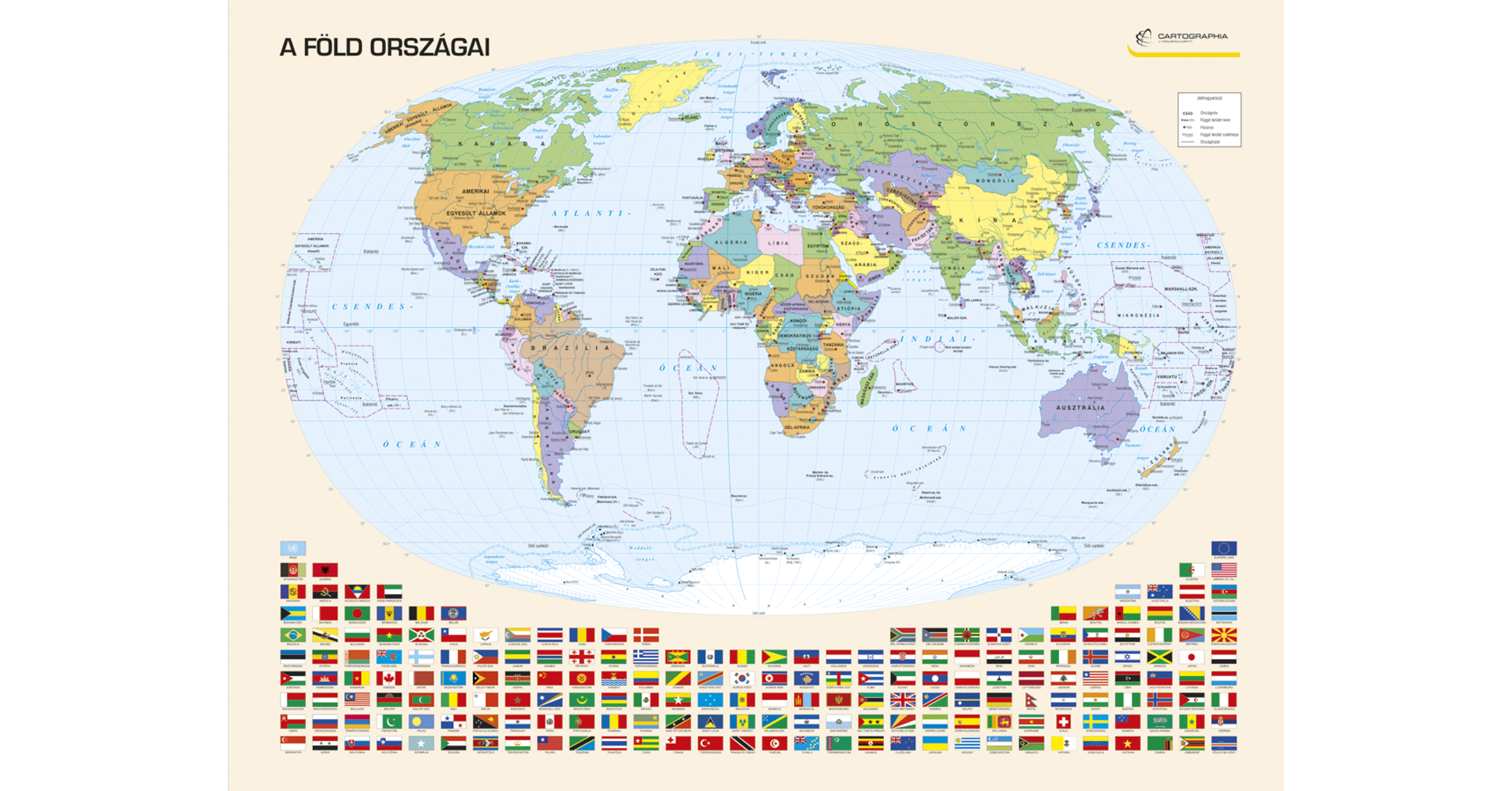térkép világtérkép A Fold Orszagai Terkep Konyoklo Asztali Alatet Cartographia térkép világtérkép