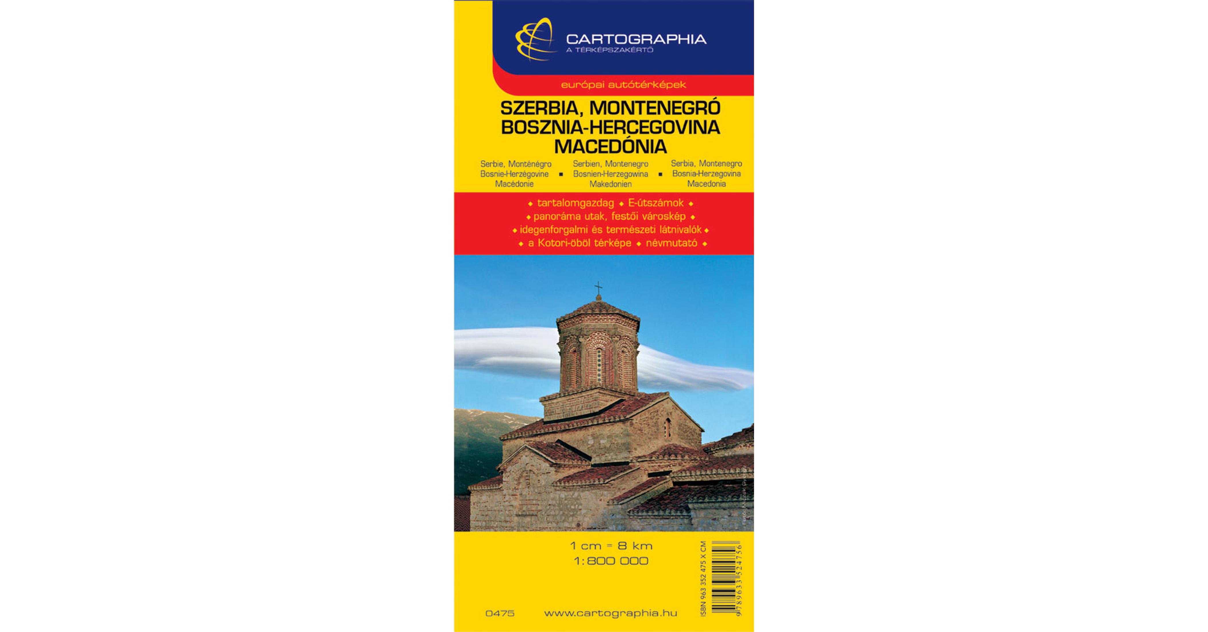 Szerbia/Montenegró/Bosznia-Hercegovina/Macedónia/Koszovó ...