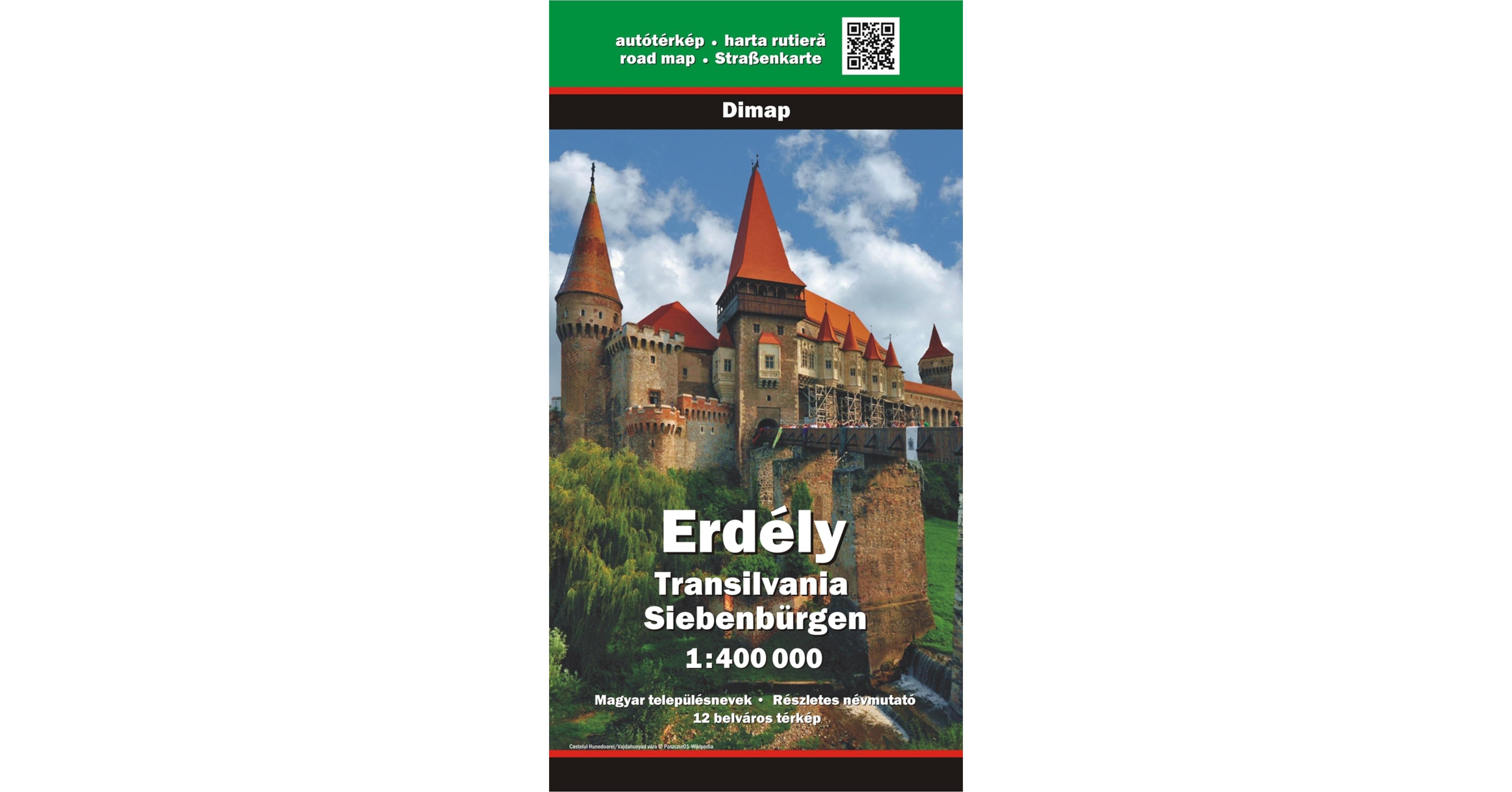 Erdély térkép