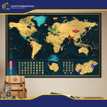 Kaparós falitérképek a Cartographiánál