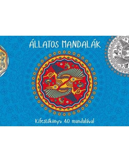 Cartographia Állatos mandalák kifestő 9789632912714