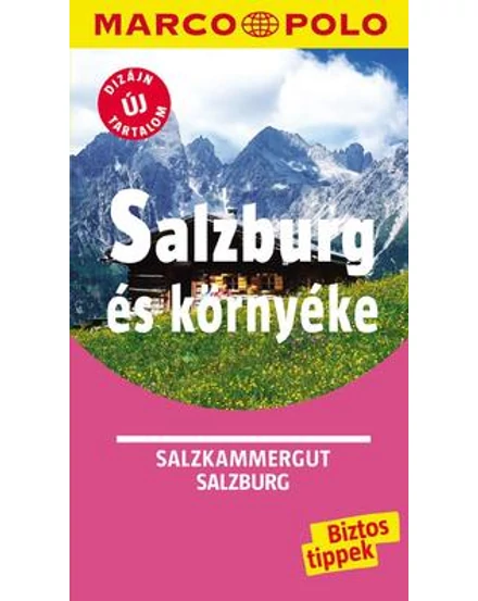 Cartographia Salzburg és környéke útikönyv 9789631364026