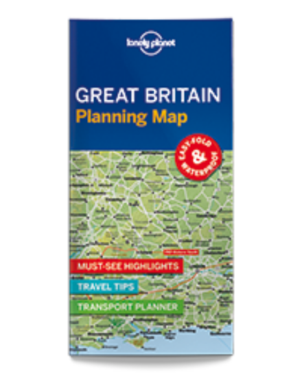 Cartographia  - Nagy-Britannia laminált térkép Lonely Planet