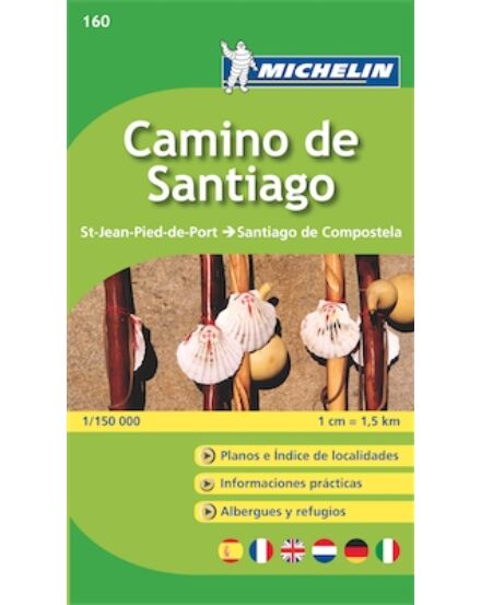 Cartographia  - Camino de Santiago  térkép 160 Michelin