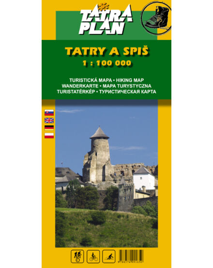 Cartographia TP Tátra és a Szepes turistatérkép 9788374991650