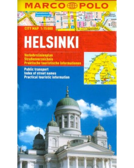 Cartographia Helsinki várostérkép 9783829730532