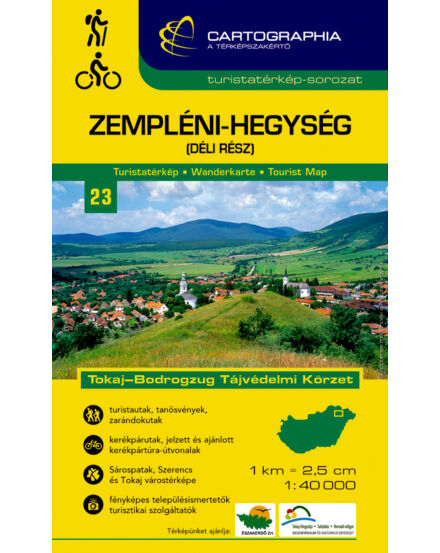Cartographia  - Zempléni-hg. dél turistatérkép [23]