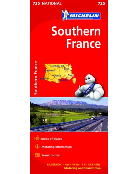 Cartographia Franciaország - Dél térkép (725) 9782067228733