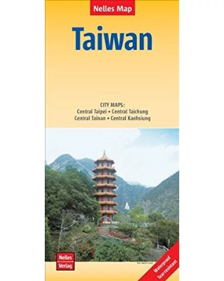 Cartographia Taiwan térkép 9783865746917