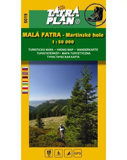 Cartographia TP5010 Kis-Fátra turistatérkép 9788089134434