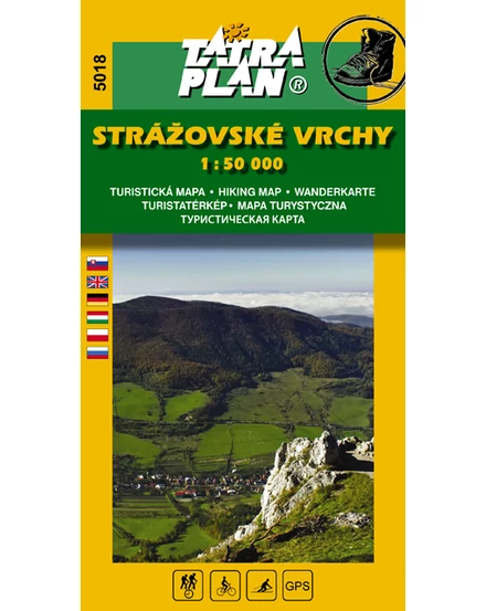 Cartographia TP5018 Sztrázsó-hegység turistatérkép 9788089134472