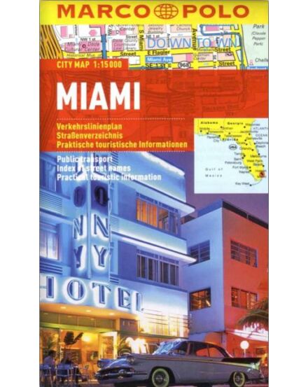 Cartographia Miami várostérkép 9783829730662
