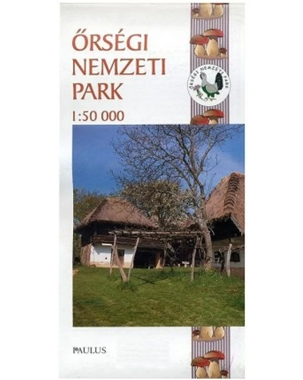 Cartographia Őrségi Nemzeti Park térkép 9789639339378
