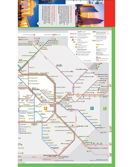 Berlin térkép - Lonely Planet