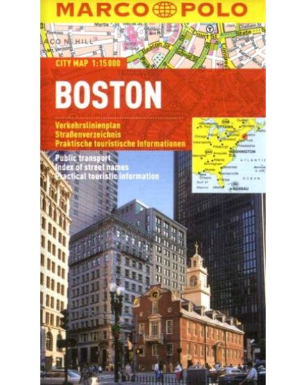 Cartographia Boston várostérkép 9783829730471