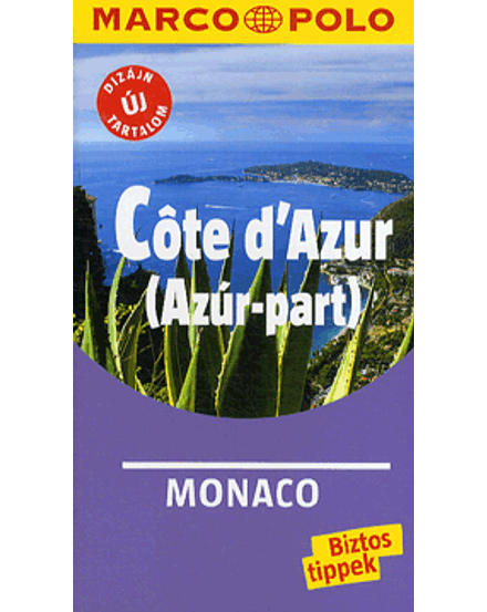 Cartographia Cote D'azur (Azur-part) útikönyv 9789631363418