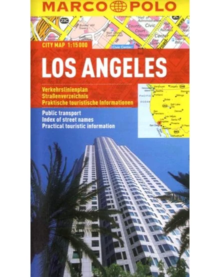 Cartographia Los Angeles várostérkép  Marco polo (Outlet) 9783829730624