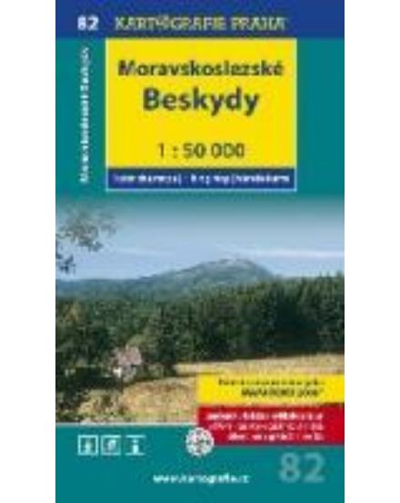 Cartographia  - TM 82 - Moravskoslezské Beskydy