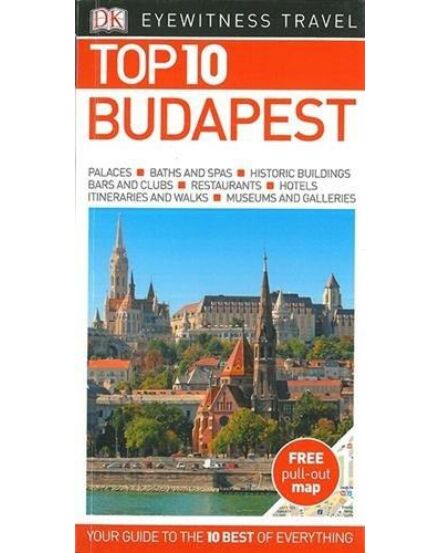Budapest útikönyv TOP 10 (angol)