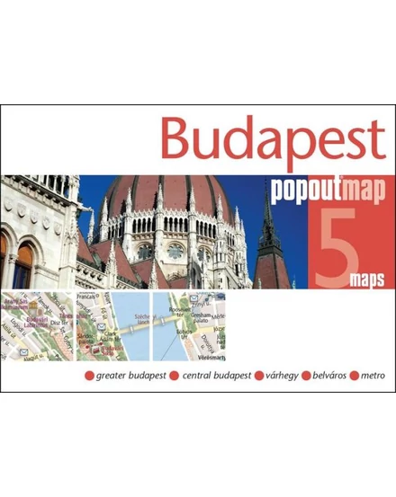 Cartographia Budapest  PopOut várostérkép 9781910218044