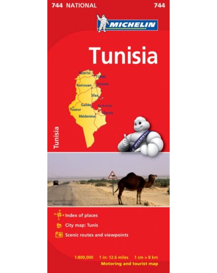 Cartographia  - Tunézia térkép (744)