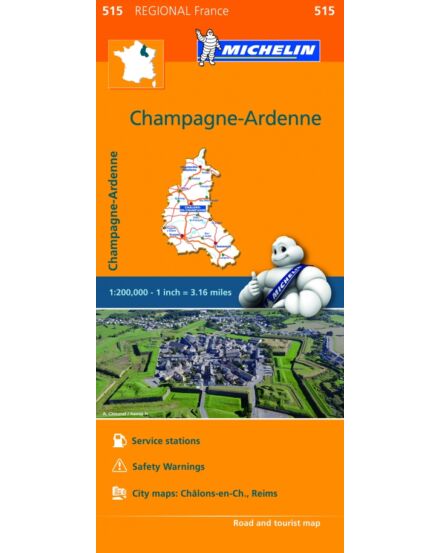 Cartographia  - Champagne-Ardenne régiótérkép (515)