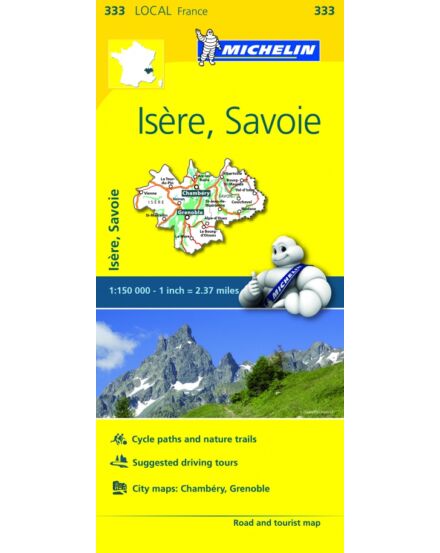 Cartographia  - Isere/Savoie (Savoya) 333 Michelin