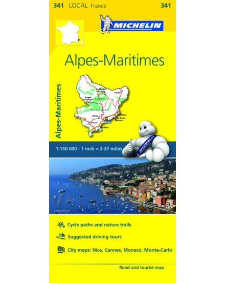 Cartographia  - Alpes Maritimes régiótérkép