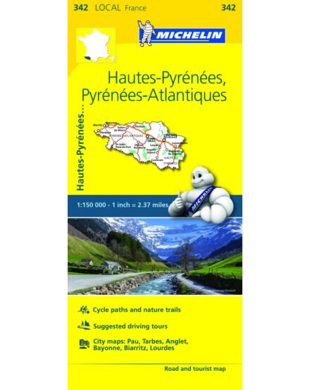 Cartographia  - Nyugat-Pireneusok résztérkép