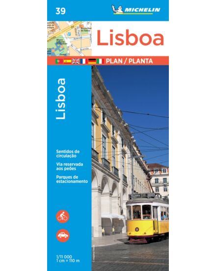 Cartographia Lisszabon térkép - Michelin 0039 9782067228887