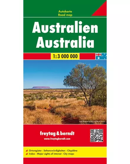 Cartographia Ausztrália térkép (Freytag) 9783707914153