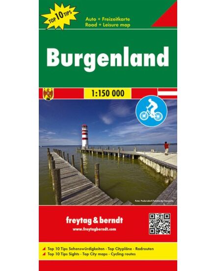 Cartographia Burgenland térkép (Freytag) 9783707915235