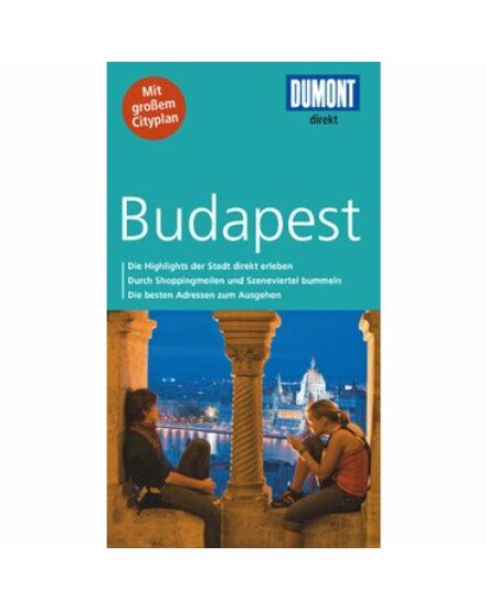 Cartographia Budapest útikönyv (német) 9783770195336