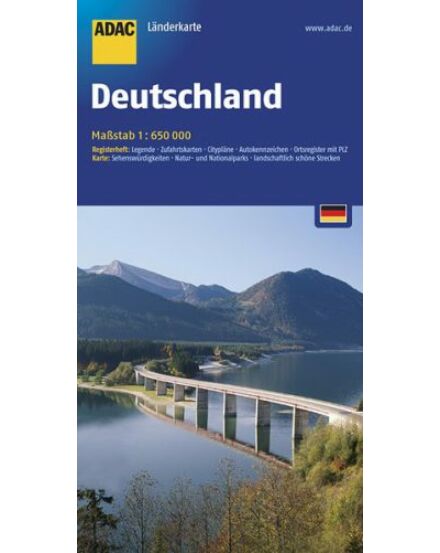 Cartographia Németország térkép - ADAC 9783826419607
