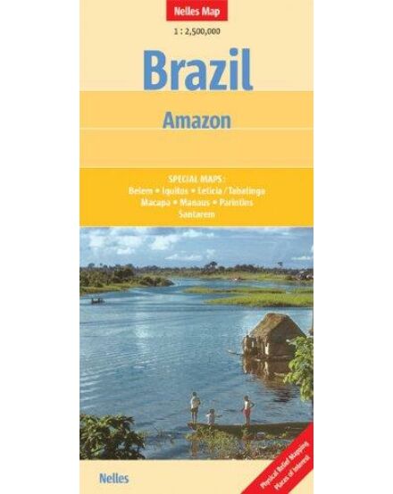 Cartographia  - Brazília: Amazonas térkép