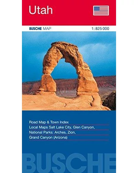 Cartographia USA Utah térkép 9783897641396