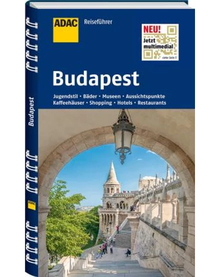 Cartographia Budapest útikönyv (német) - ADAC 9783956891892
