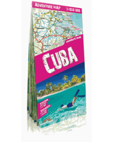 Cartographia Kuba Comfort térkép 9788361155584