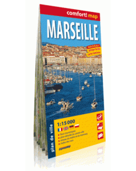 Cartographia Marseille Comfort várostérkép 9788375469226