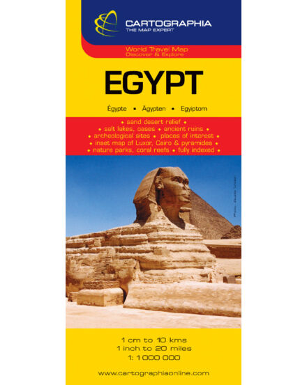 Cartographia Egyiptom térkép 9789633529263