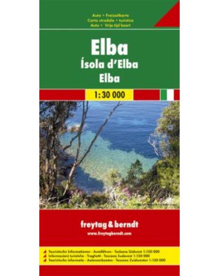 Cartographia Elba - Délnyugat-Toszkána térkép (Freytag) 9783707901788