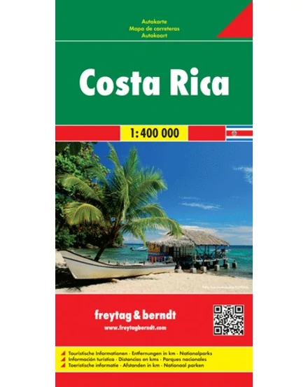 Costa Rica térkép (Freytag)