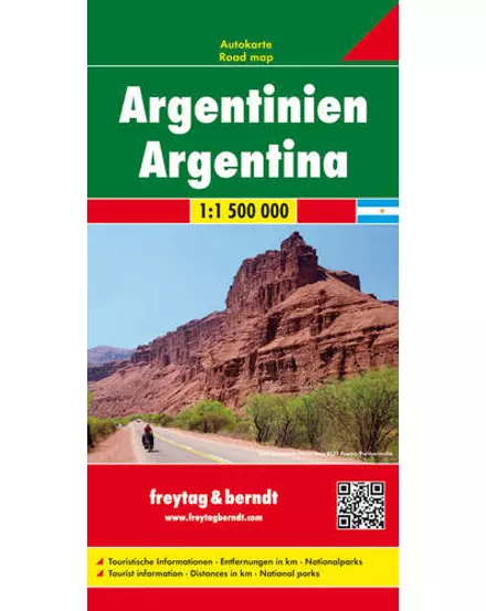 Cartographia Argentína térkép (Freytag) 9783707914313