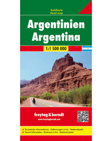 Cartographia Argentína térkép (Freytag) 9783707914313