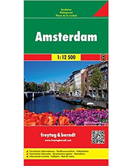 Cartographia Amszterdam várostérkép (Freytag) 9783707906127