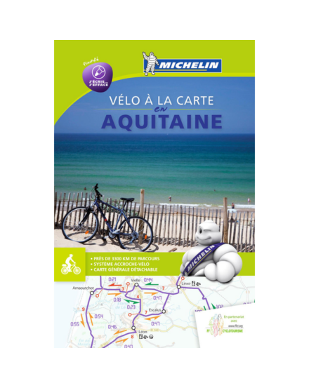 Cartographia  - Aquitania (Aquitane) kerékpáros térkép - 1150 Michelin
